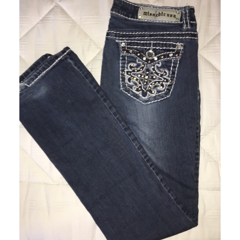 Gemstone Accented Pants